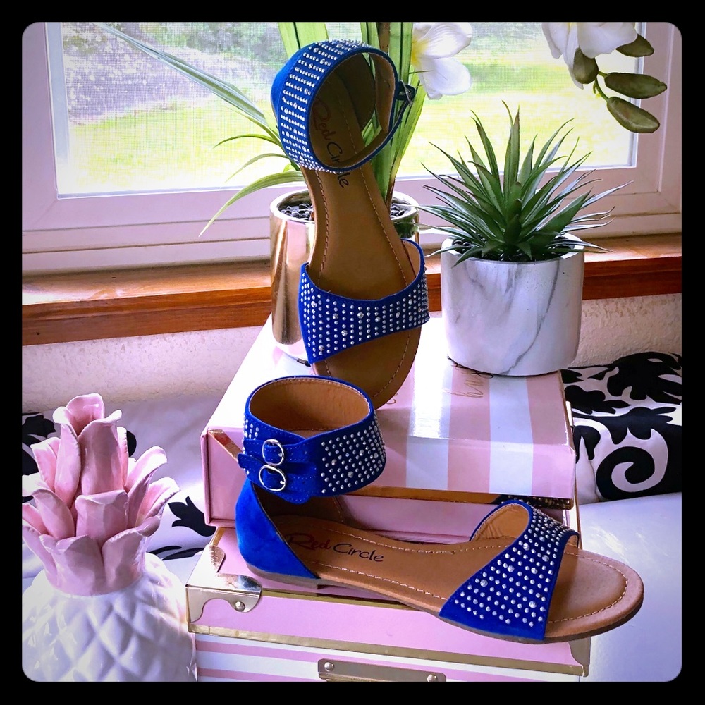 NIB Cobalt Blue Sandals